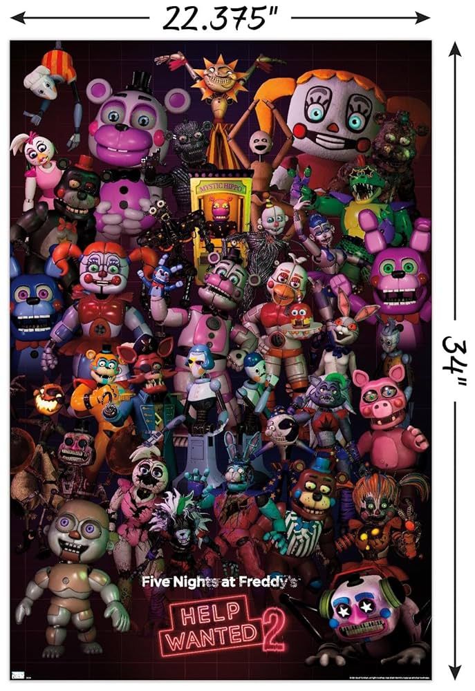 Amazon.co.jp: Trends International Five Nights at Freddy's